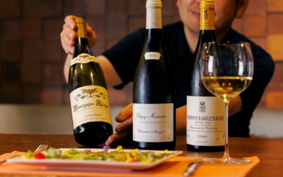 Wine selection at epice, French lunch & dinner near Demachiyanagi, Kyoto Gyoen & Shimogamo Shrine